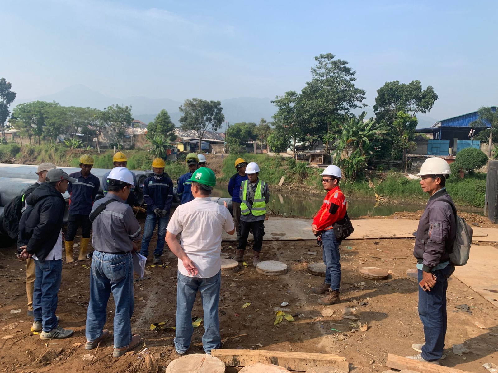 PT. Galaxy Intranusa - Proses konstruksi beton bertulang